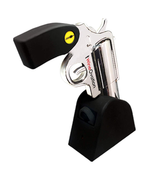 WineOvation WNO-01CH Powered Wine Opener Gun, (Simulated Chrome) **FULL CASE of 10**