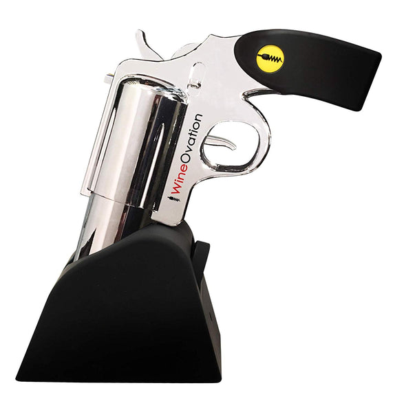 WineOvation WNO-01CH Powered Wine Opener Gun, (Simulated Chrome) **FULL CASE of 10**