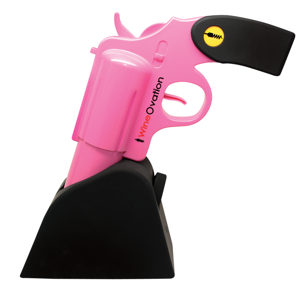 WineOvation WNO-01P Powered Wine Opener Gun, (Pink) **FULL CASE of 10**